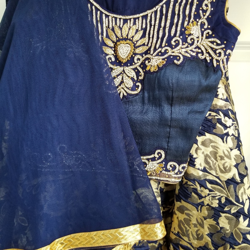 Winter Balls & Galas! 3pc Indian Saree Set